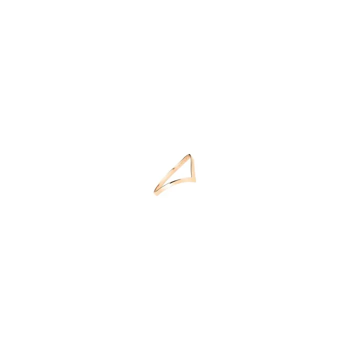 Ginette NY simple Wise ring in pink gold, Ginette NY Wise – Lepage