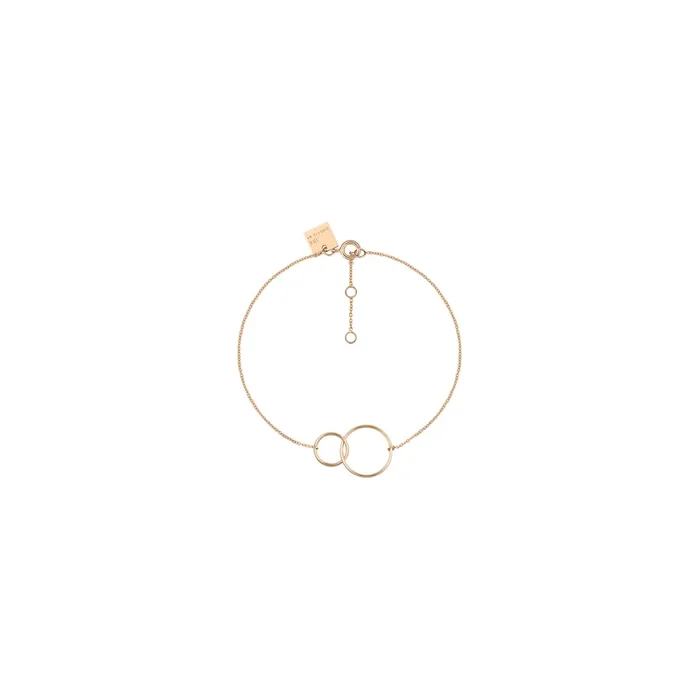 Ginette NY Tiny Fusion bracelet pink gold BTC02, ginette bijou – Lepage