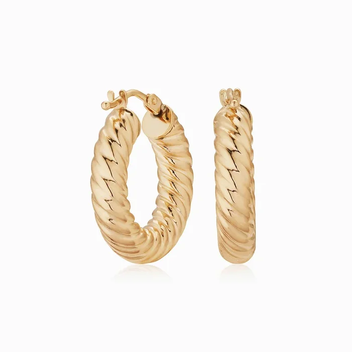 Goddess Bold Hoops