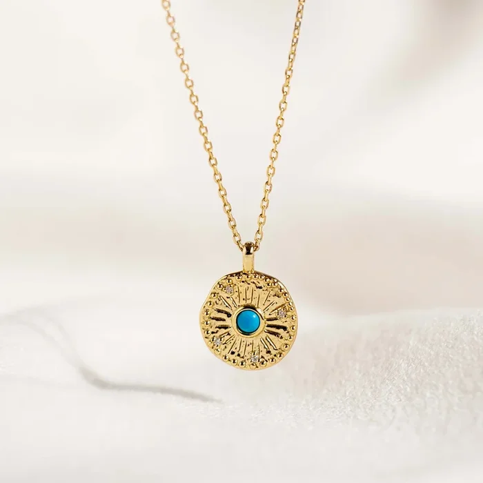 Gold Coin Necklace – Odina