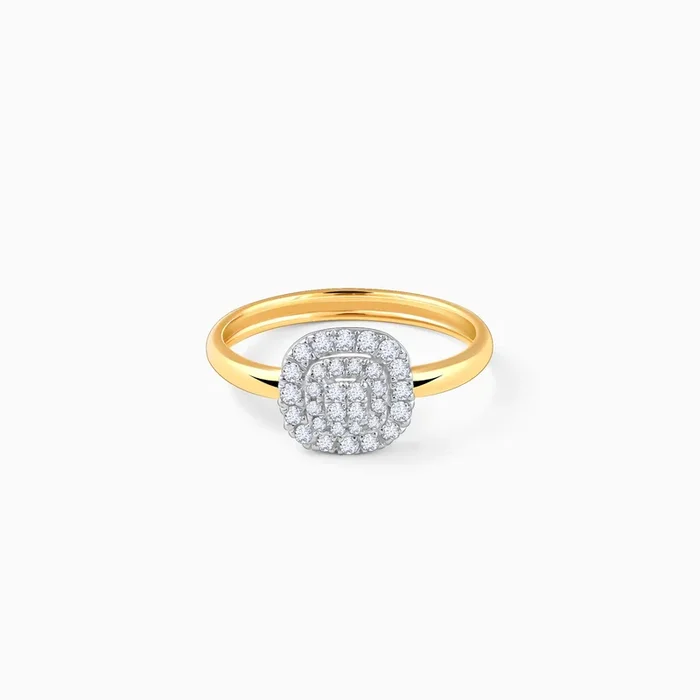 Gold Glam Lab Grown Diamond Ring