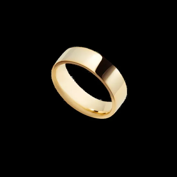 Gold Statement Stacking Ring