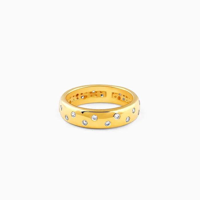 Golden Fashion Ring