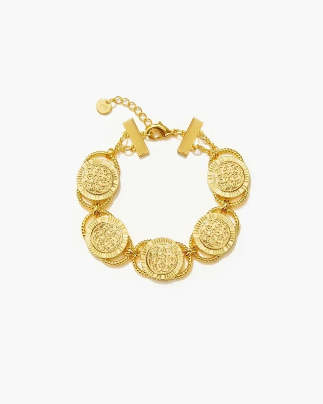 Golden-Hojas-Armband
