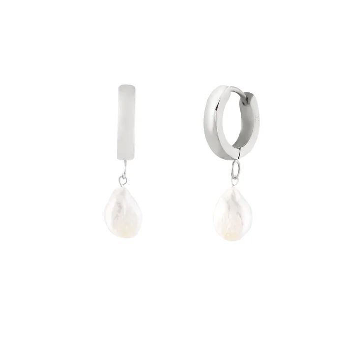 Grace Hoops – Silver
