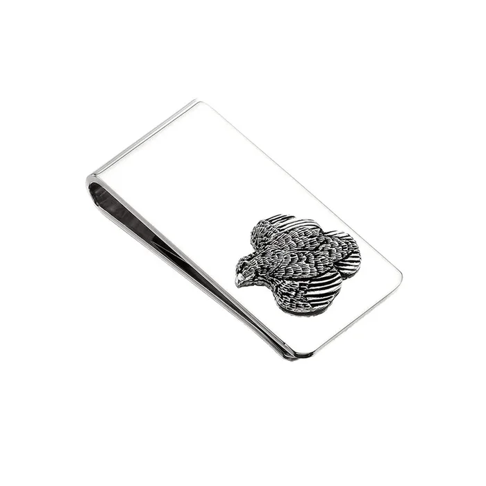 Grainger McKoy Sterling Silver Quail Money Clip