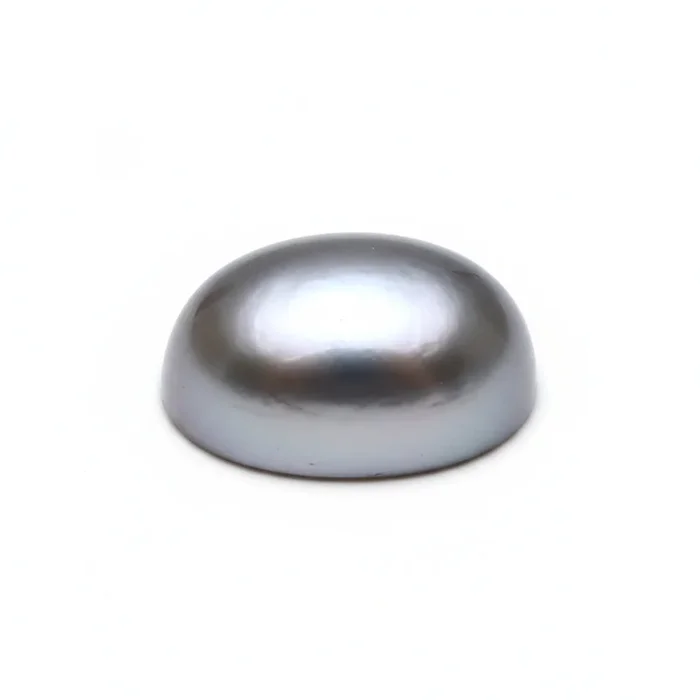 Gray Pearl 1PC Tiny 5×7 MM Oval Cabochon Gray Pure semi Precious Loose Gems