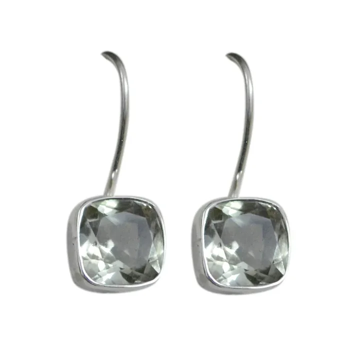 Green Amethyst Australian Alejandra multiple Dangle Green 92.5 Silver Earring
