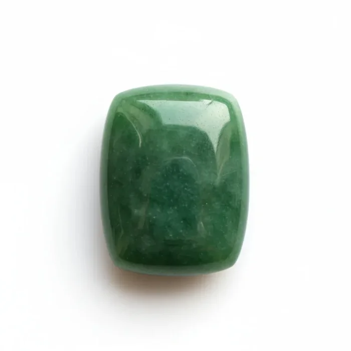 Green Jade 1PC Medium 8×10 MM Emerald Cabochon Green Sparkling semi Precious Loose Gemstone