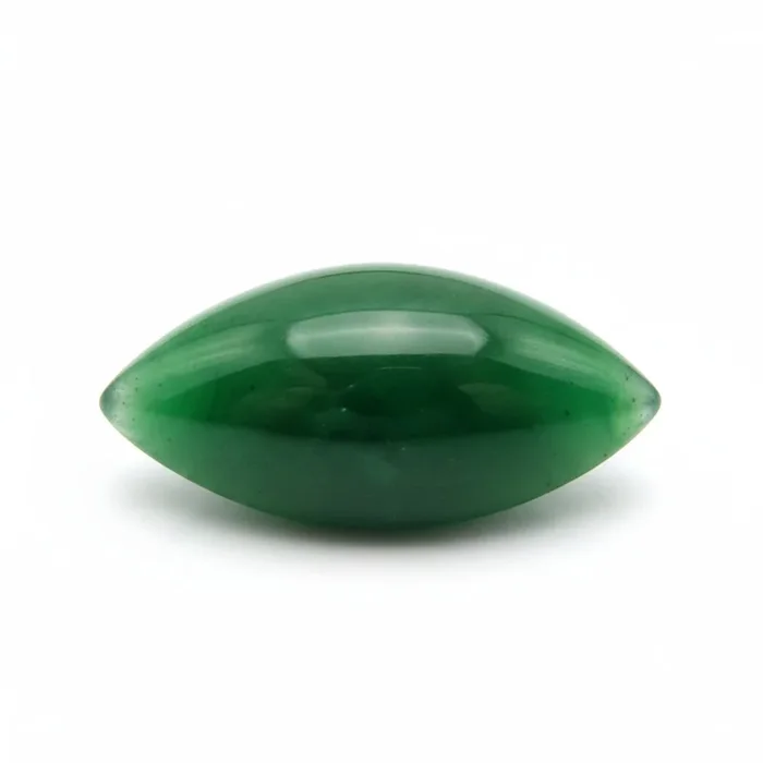 Green Jade 1PC Small 6×12 MM Marquise Cabochon Green High-Quality semi Precious Precious Gemstone