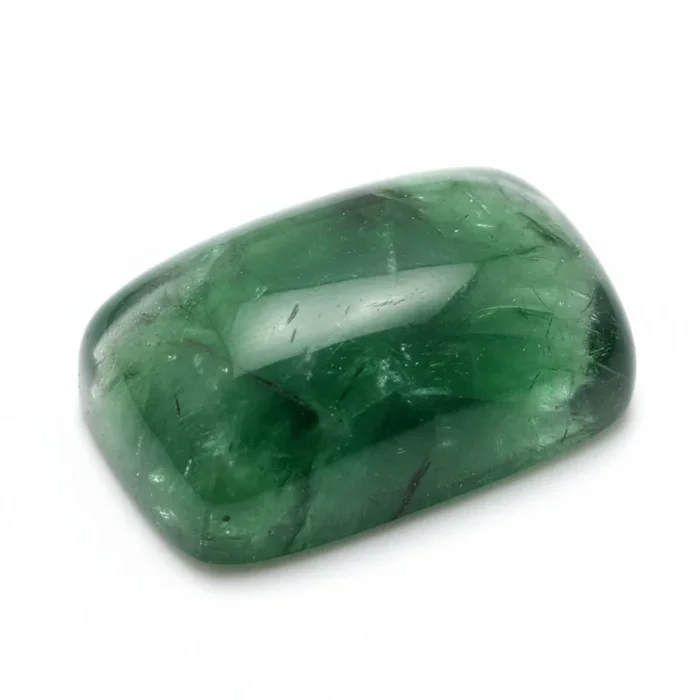 Green Tourmaline 1PC Large 8×16 MM Baguette Cabochon Green Natural semi Precious Gems