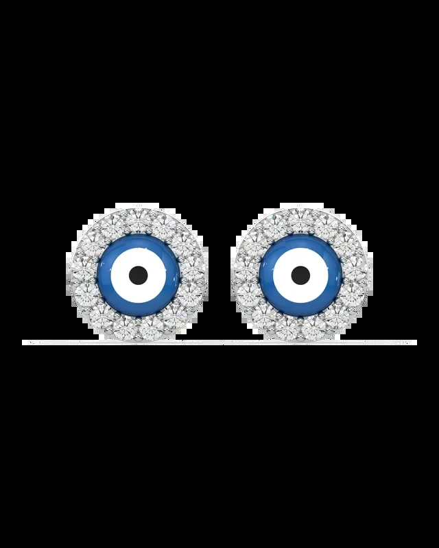 Hamsa Hand Turkish Stud Earrings