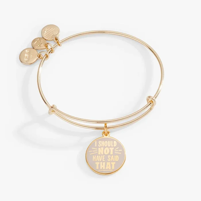 Harry Potter™ Hagrid ‘I Should Not Have Said That’ Charm Bangle Bracelet