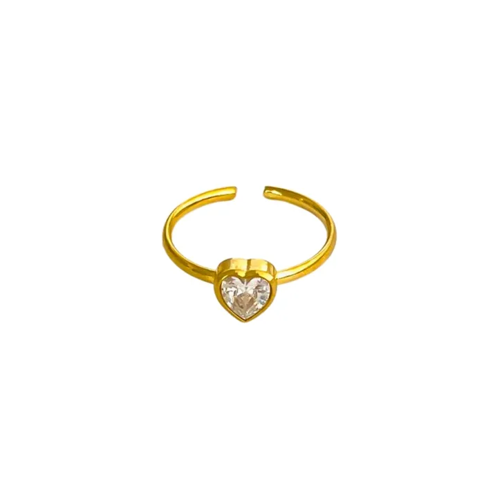 Heart Open Ring