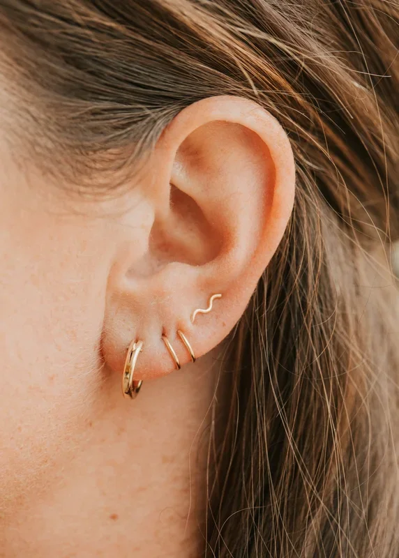 Hello Favorites Earring Set – Gold