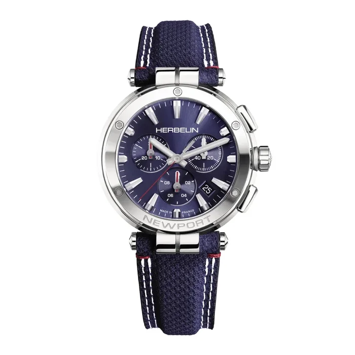Herbelin Newport Chrono quartz 40,5 mm 37658AP15BL – Lepage