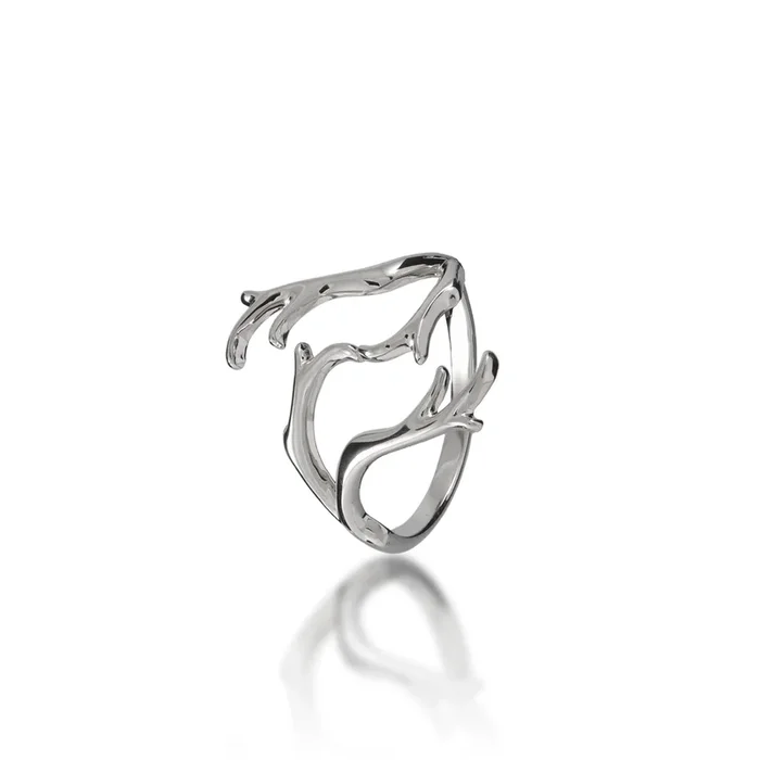 Heritage Ring in White Gold