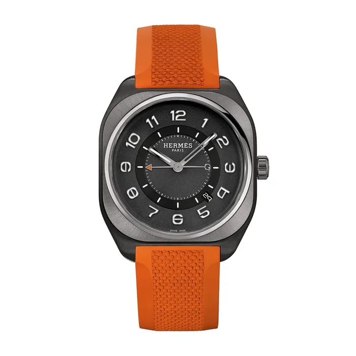Hermès H08 DLC noir automatic 42 mm Watch W049430WW00 – Lepage