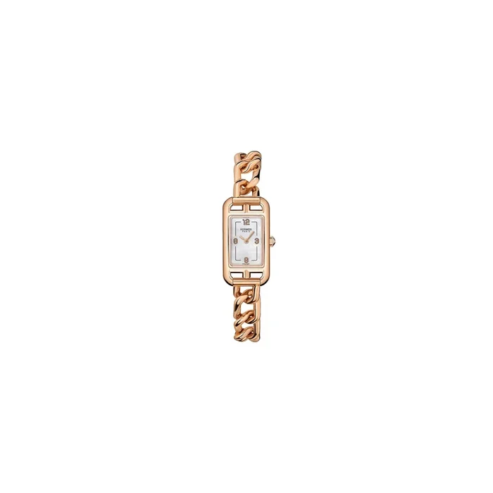 HERMÈS Nantucket Rose Gold Quartz 29 mm Watch W049573WW00 – Lepage