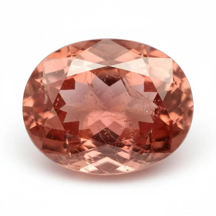 Hessonite Garnet (Gomed) 1PC Chunky 13×18 MM Oval Faceted Red Sparkling Precious Gems