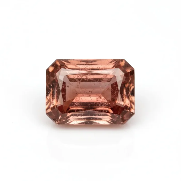 Hessonite Garnet (Gomed) 1PC Tiny 4×6 MM Emerald Faceted Red Natural Precious Gems