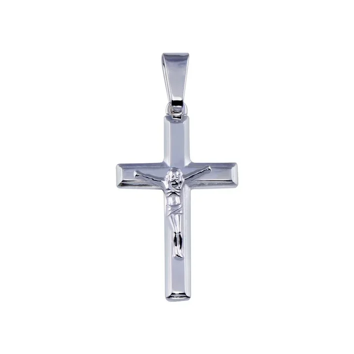 High Polished 925 Sterling Silver Cross Pendant – SOP00171