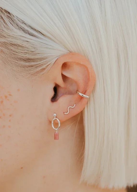 High Tide Earring Set – Silver