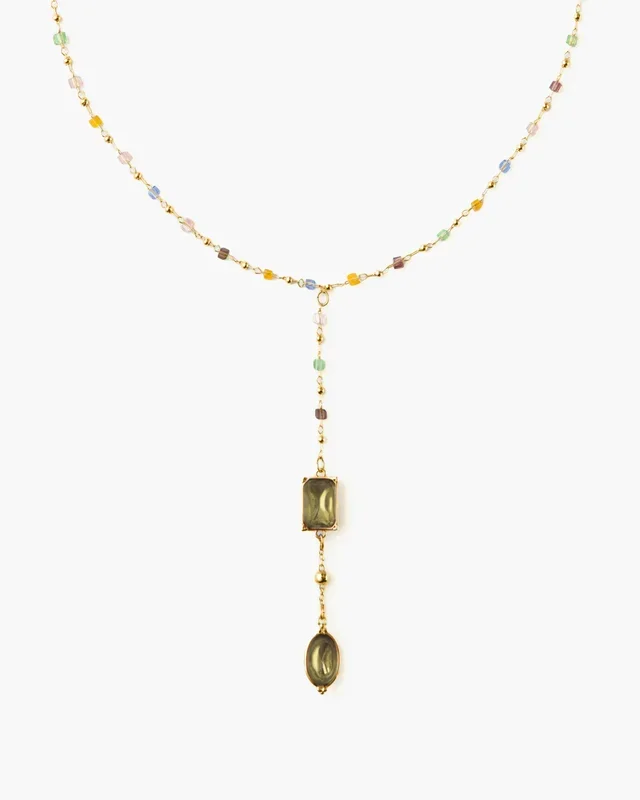 Himmlische Lariat-Halskette