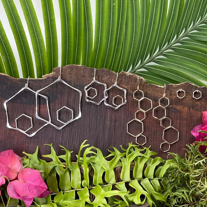 Honeycomb Earrings