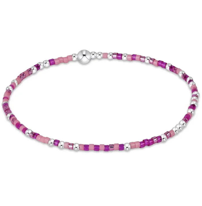 Hope Unwritten Sterling Bracelet – Back To The Fuchsia