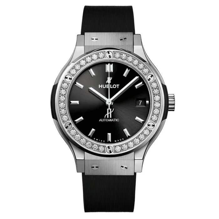 Hublot Classic Fusion Titanium Auto Diamonds 565.NX.1470.RX.1204 – Lepage