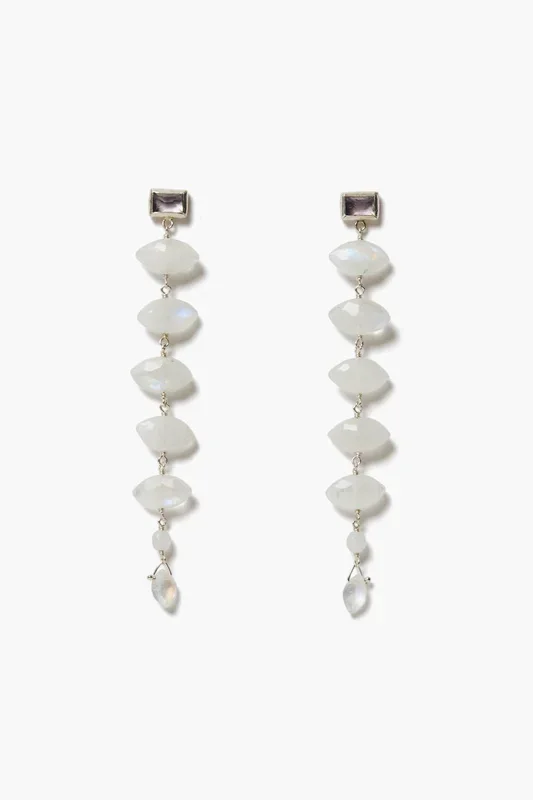Isadora Earrings Moonstone