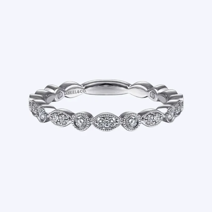 Isla Diamond Stacking Band