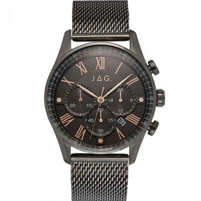 Jag Lachlan J2276A Black Stainless Steel Mens Watch