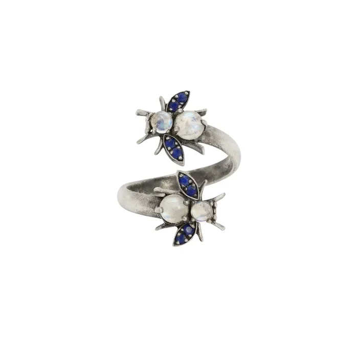 Jeweled Firefly Ring