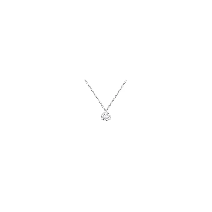 Joli Cœur necklace in white gold and diamonds | LEPAGE