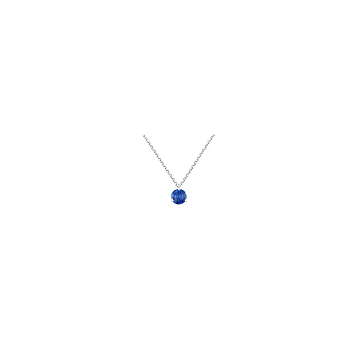 Joli Cœur necklace in white gold and sapphire | LEPAGE