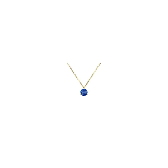 Joli Cœur necklace in yellow gold and sapphire | LEPAGE