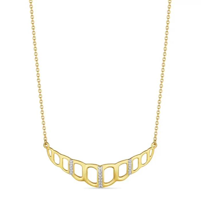 Judith Ripka 14k Selvaggia Pendant Necklace with Diamonds