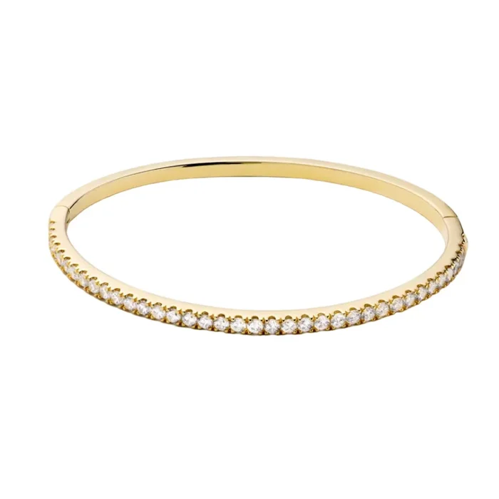 Juliette Bangle Bracelet in Gold