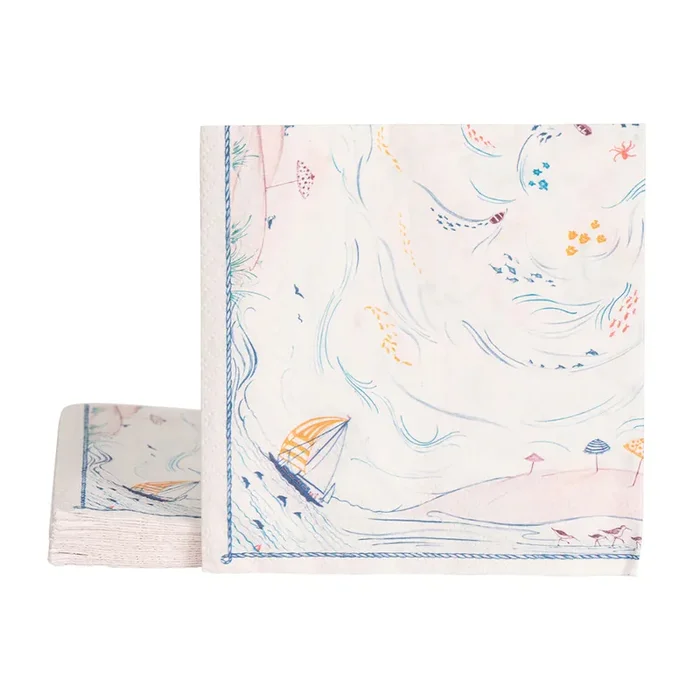 Juliska Country Estate Paper Napkins – Seaside – Set of 20