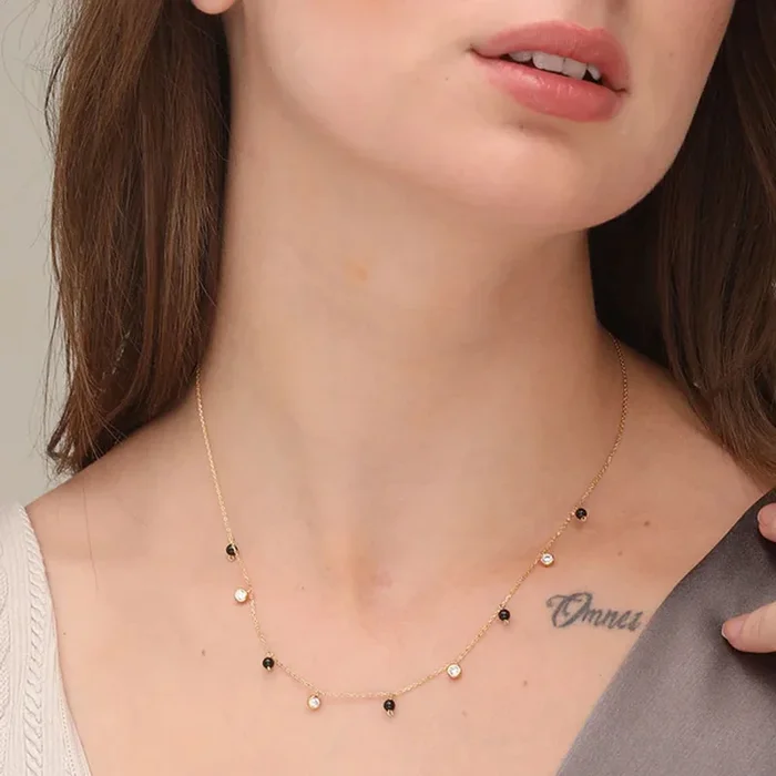 Kaamakya Diamond Mangalsutra | BIS Hallmarked | 18k Gold Vermeil