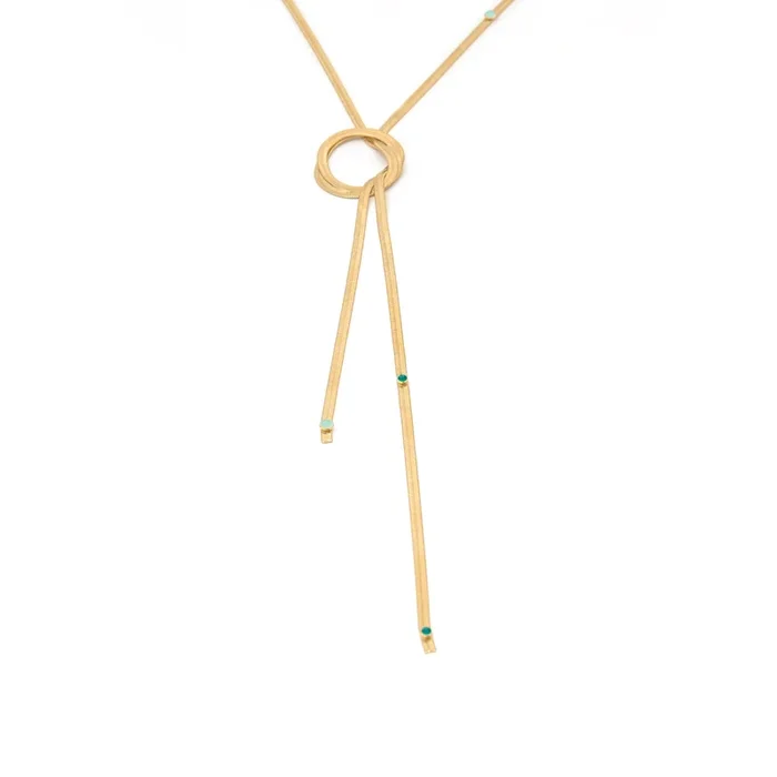 Knotted necklace – Mirage