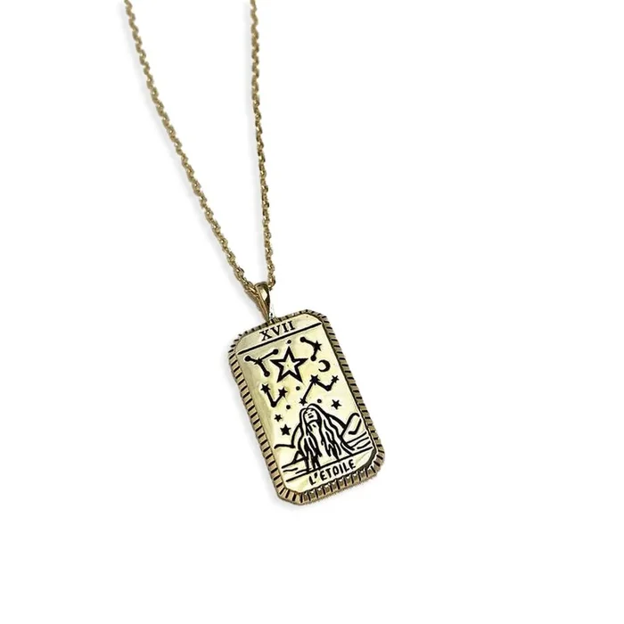 L’Etoile Gold Tarot Necklace