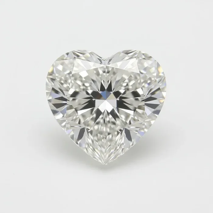 Lab Grown Diamond 1PC Large 12×12 MM Heart Faceted White High-Quality Man Made Loose Gemstones