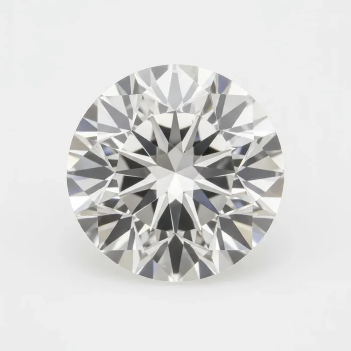 Lab Grown Diamond 1PC Large 12×12 MM Round Faceted White High-Quality Man Made Loose Gemstones