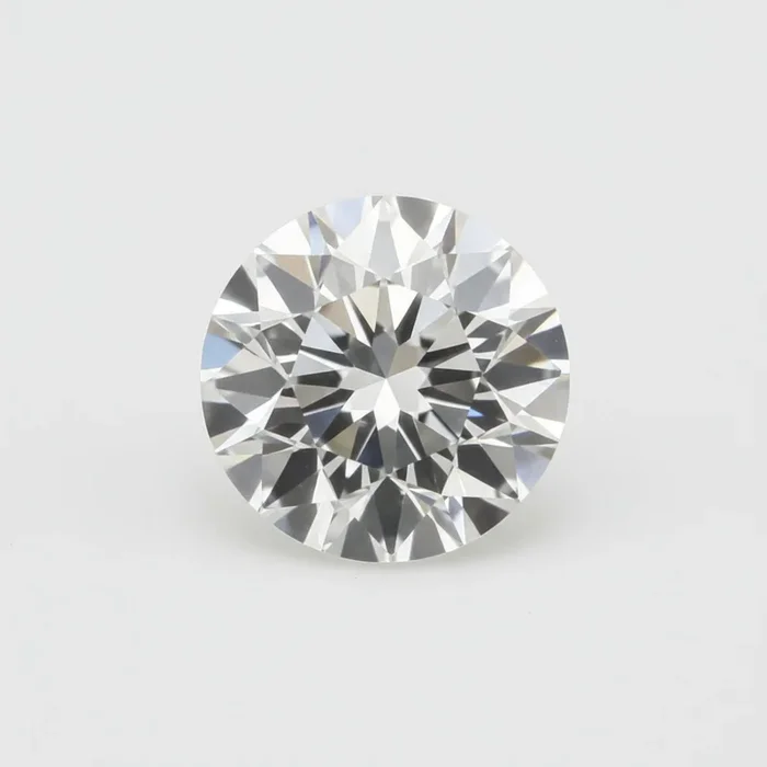 Lab Grown Diamond 1PC Tiny 5×5 MM Round Faceted White Sparkling Man Made Gems