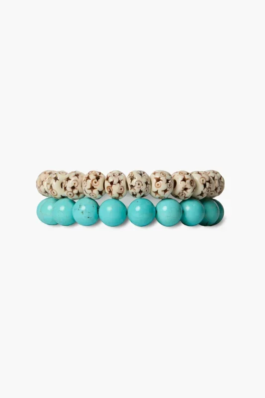 Lana Bracelet Set Turquoise