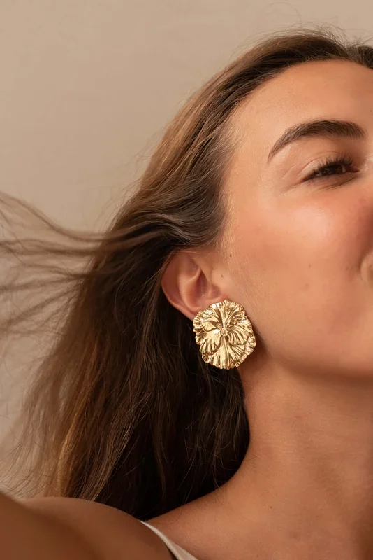 Large Coco Puce Earrings