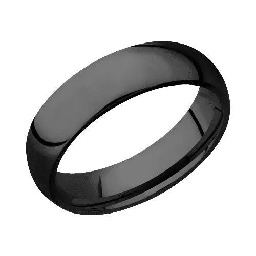 Lashbrook Zirconium Band with Polished Finish